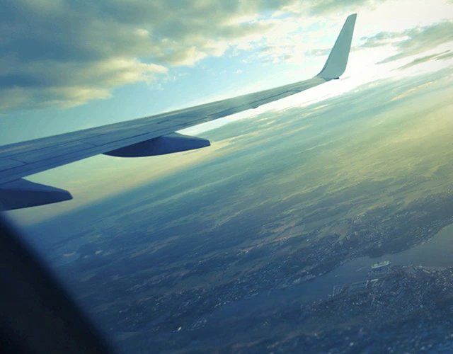 wing of a plane