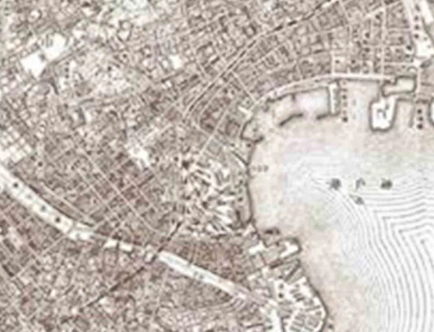 Aerial photo of a steel factory