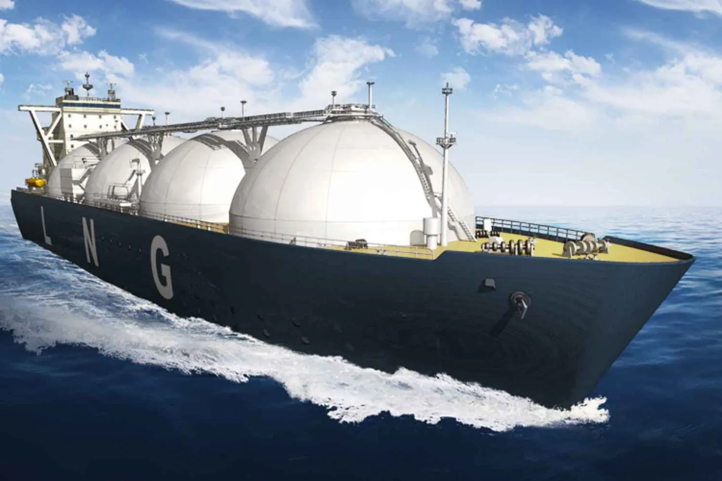 Big cargo ship